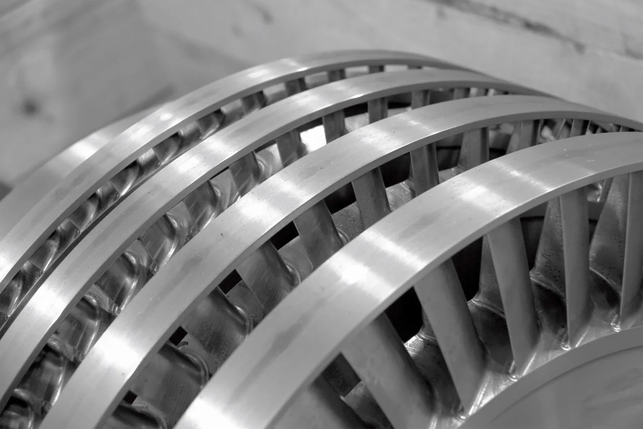 Heatlift turbine illustrating the partnership with Dasan DTS